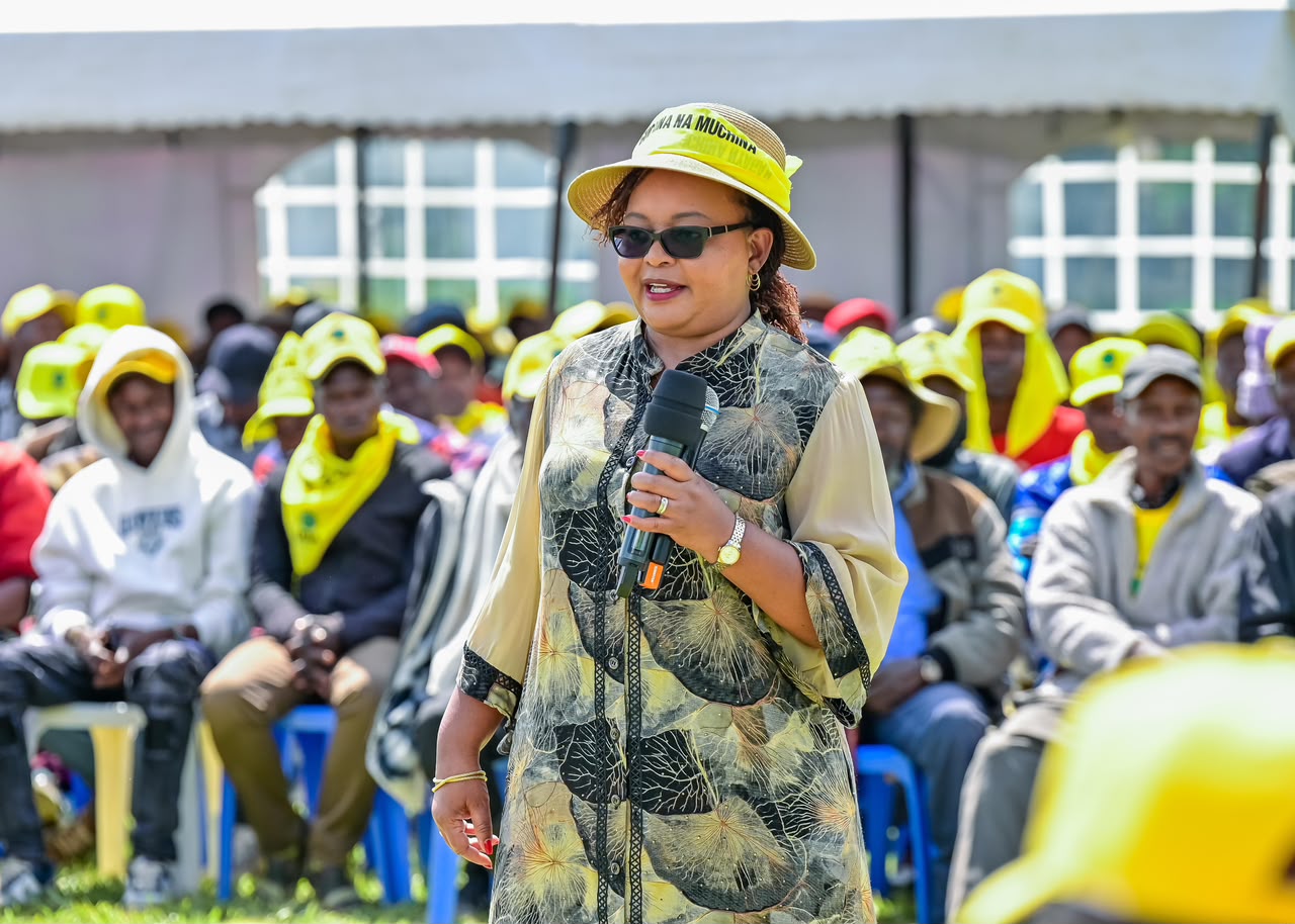 Waiguru leads call for peaceful campaigns, urges Ol Kalou voters to shun political violence