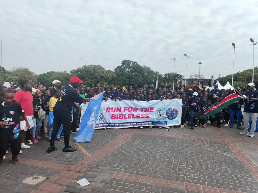 Run for the Bibleless held in Mombasa