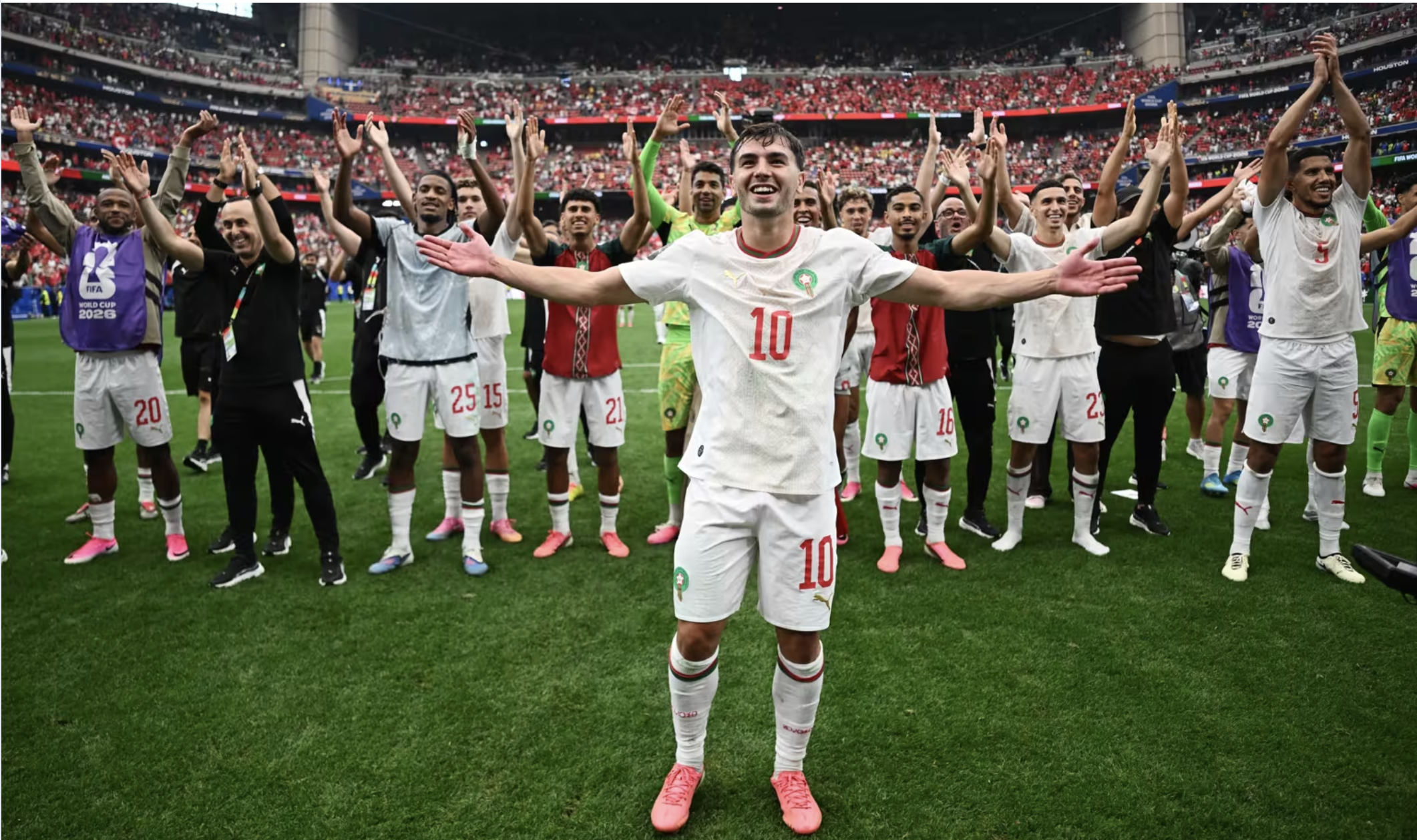 Morocco, the only African side in 2026 World Cup quarters