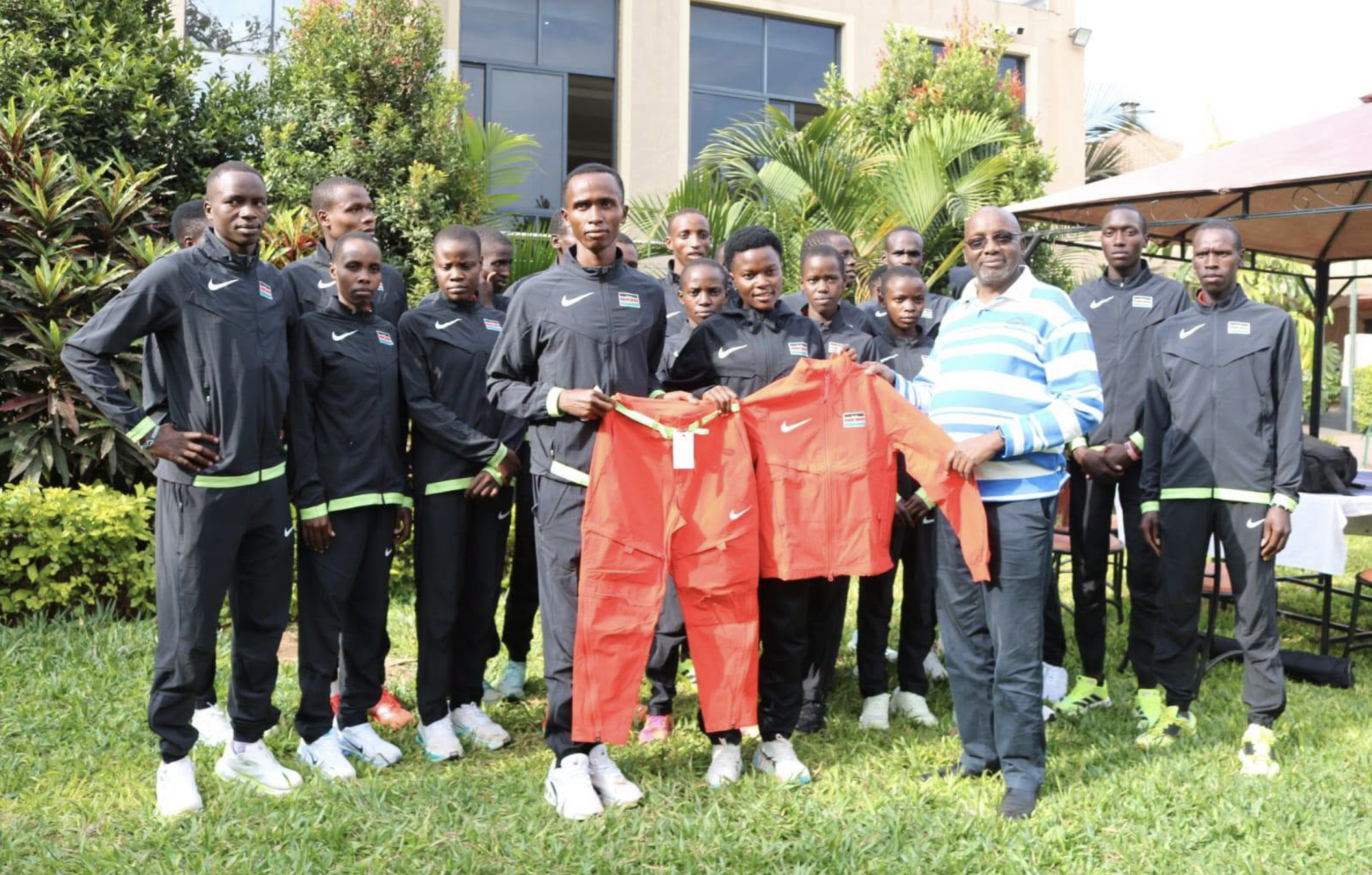 Team Kenya kitted out ahead of World Athletics U-20 Championships