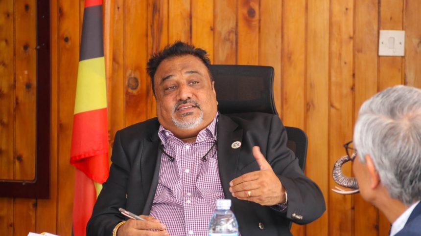 Uganda Minister of Trade, Industry and Cooperatives Sanjay Tanna