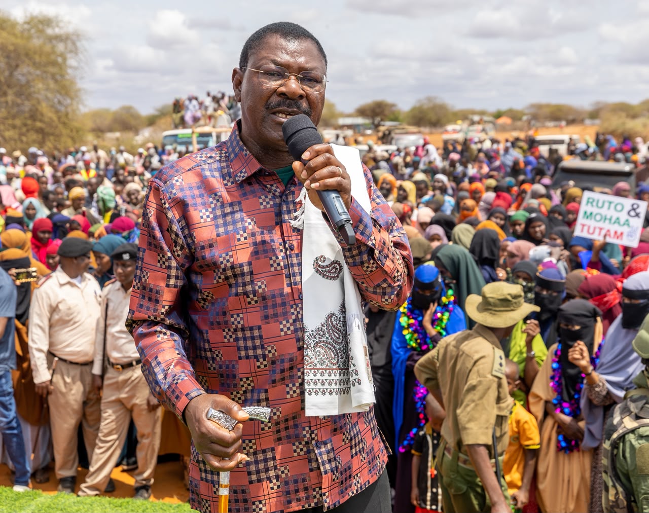 Wetang’ula rallies Mandera to back Ruto’s re-election bid, cites ID reforms and mega projects