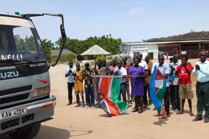Turkana County Health CEC Dr. Joseph Epem flags off distribution of two-months nutrition supplies