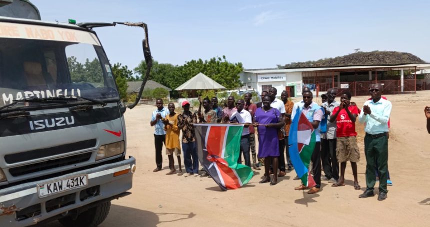 Turkana County Health CEC Dr. Joseph Epem flags off distribution of two-months nutrition supplies
