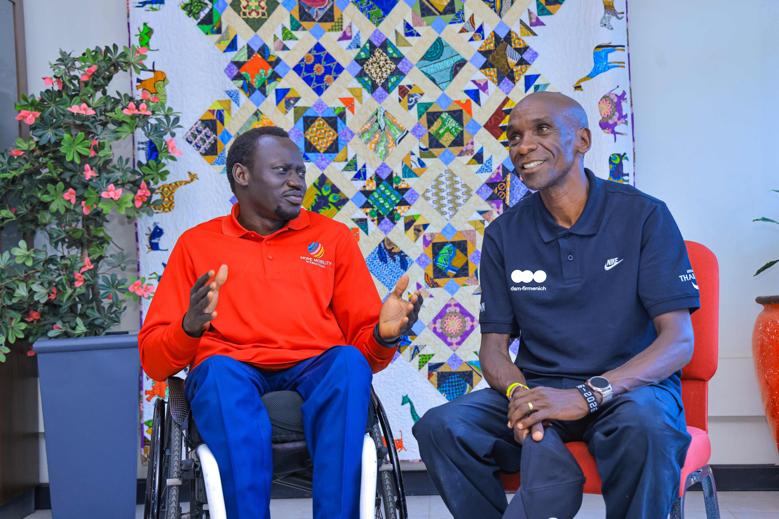 Kipchoge backs initiative to Fund Pediatric Wheelchairs for PWD’s