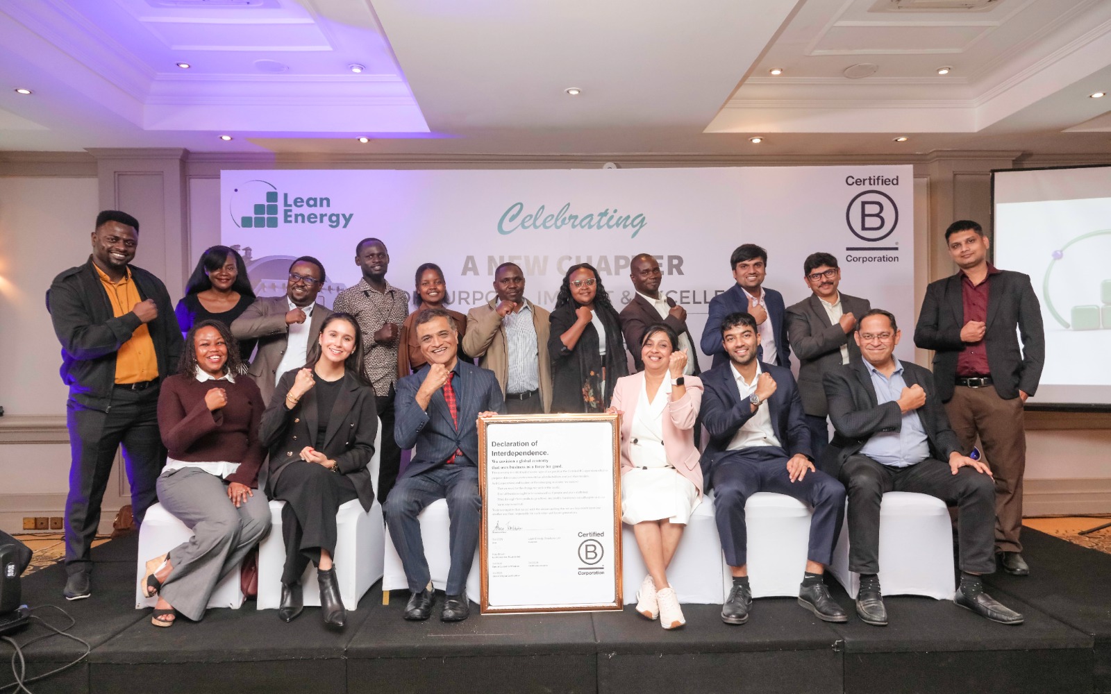 Lean Energy earns certification for leading industrial emission cuts