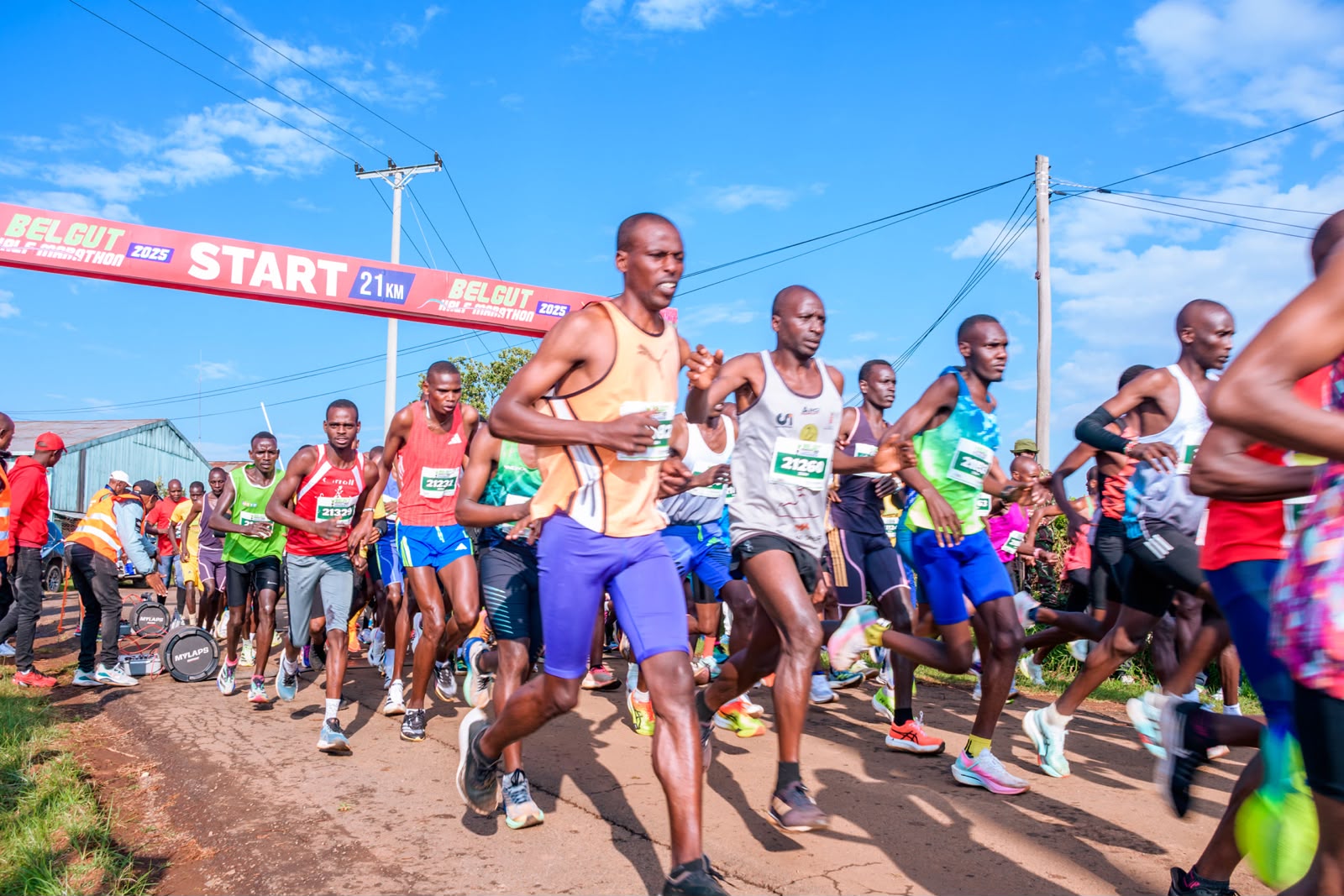 Over 5,000 runners, elite stars set for Belgut Half Marathon