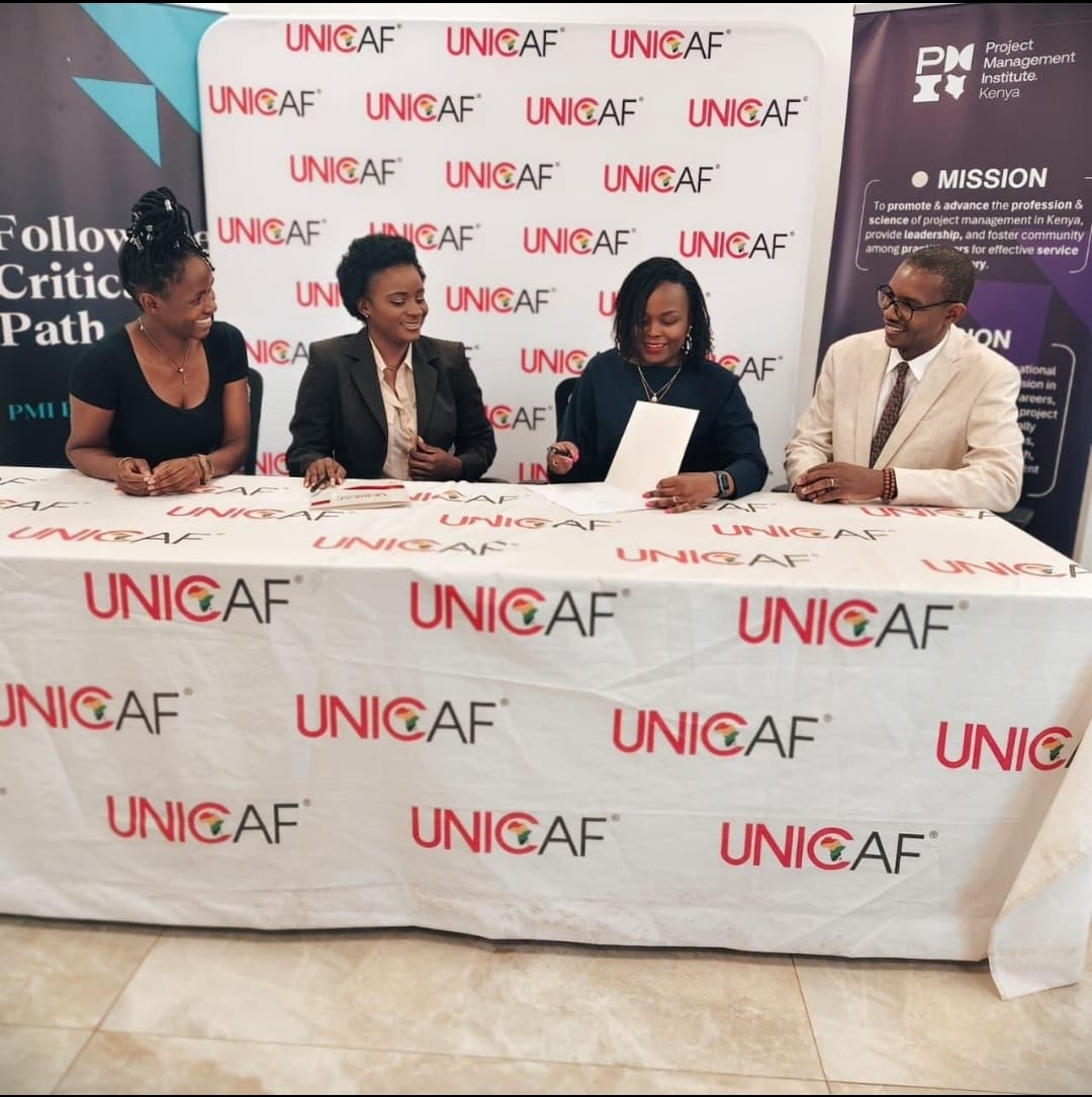 PMI Kenya, UNICAF partner to strengthen project leadership in Africa