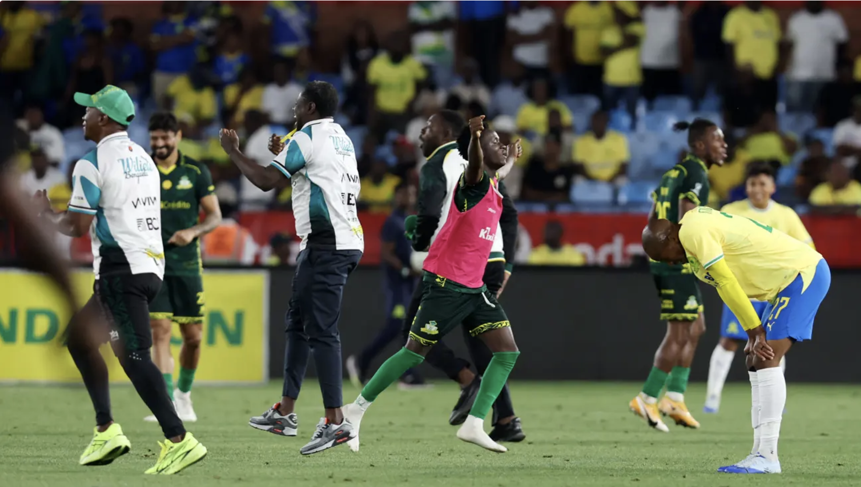CAF Champions League defending champions Mamelodi Sundowns knocked out by minnows Wiliete SC